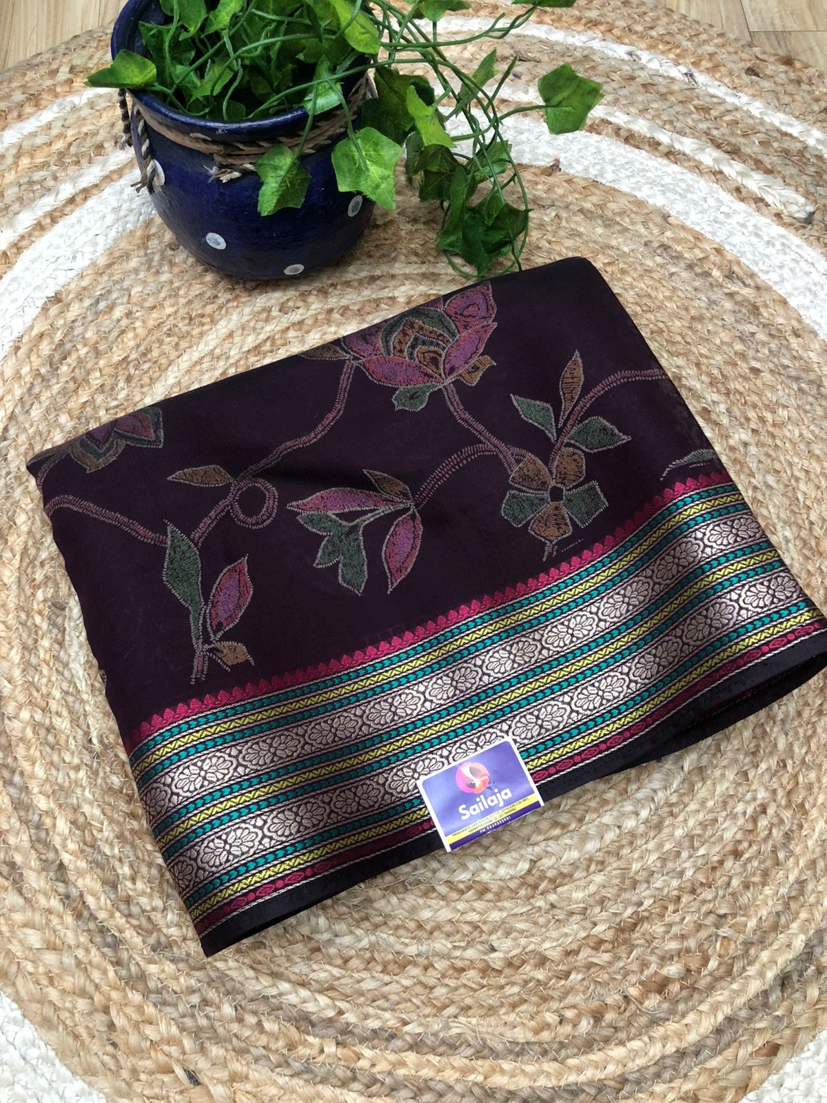 Viscose Silk Cotton Sarees