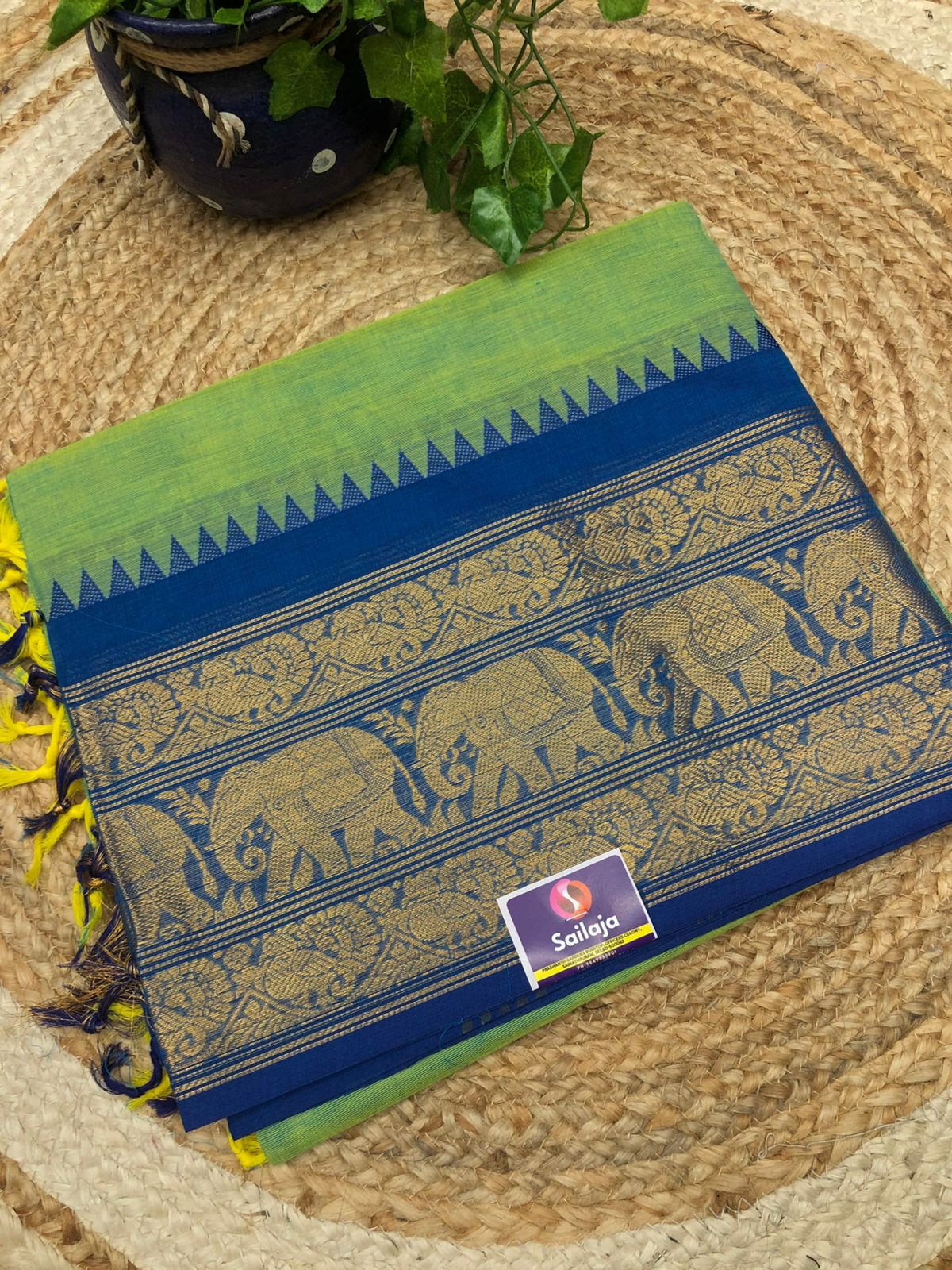Kanchi Cotton Saree
