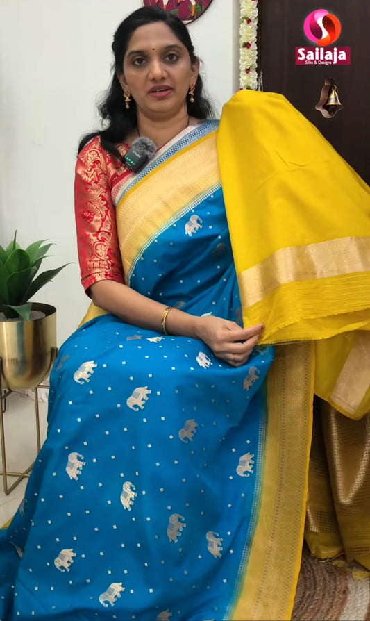 Kaddi Georgette saree