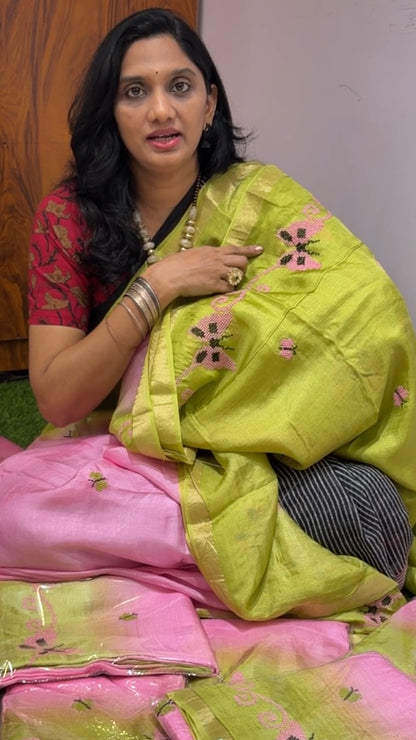 Butterfly silk Saree