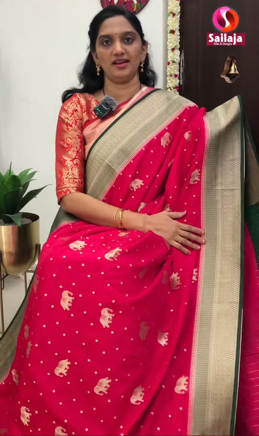 Kaddi Georgette saree