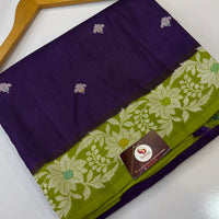 Banaras Soft Dupion Silk Fancy Pattu Saree