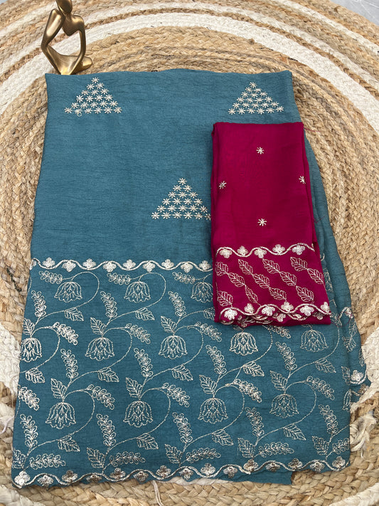 Aadya Raw Silk Saree