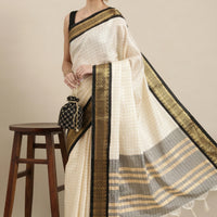 Ethnic Motifs Zari Art Silk Saree