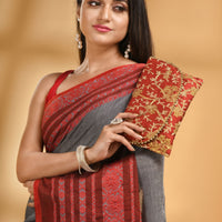 Solid Pure Cotton Sarees
