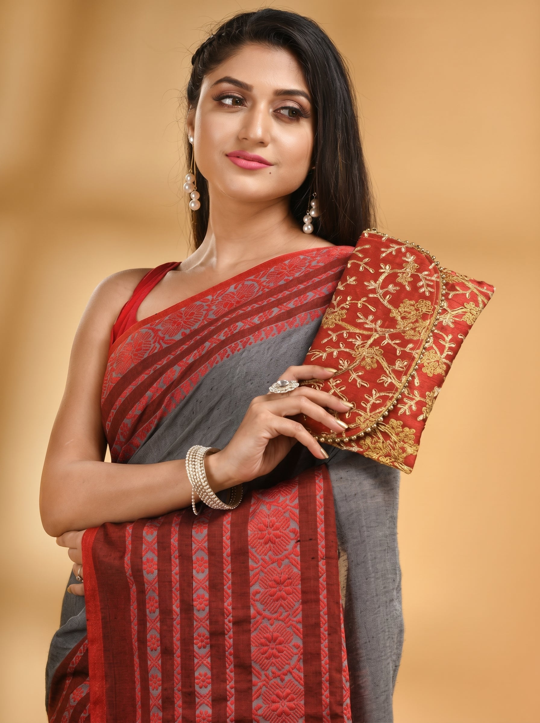 Solid Pure Cotton Sarees