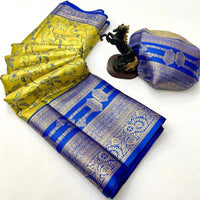 KANJIVARAM SEMI PATTU SAREE
