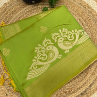 Banarasi Soft Katan Semi Pattu