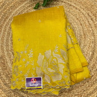Soft Silk Sarees with Cutwork Borders