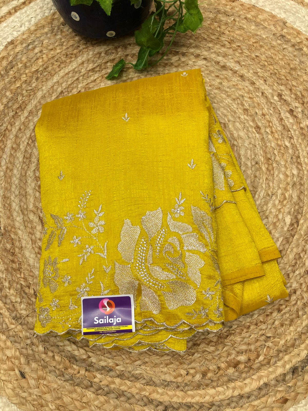Soft Silk Sarees with Cutwork Borders