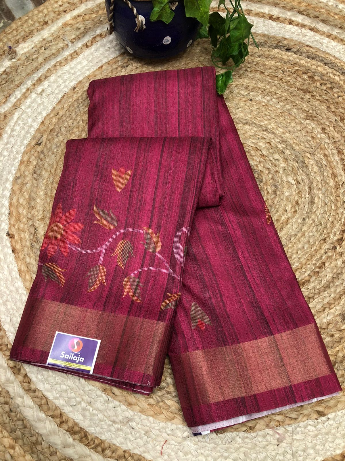 Tussar Silk Sarees