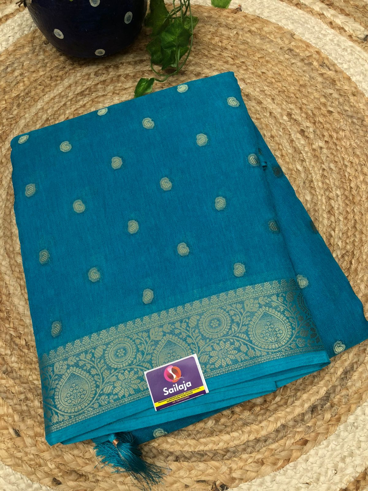 Khadi Georgette Saree