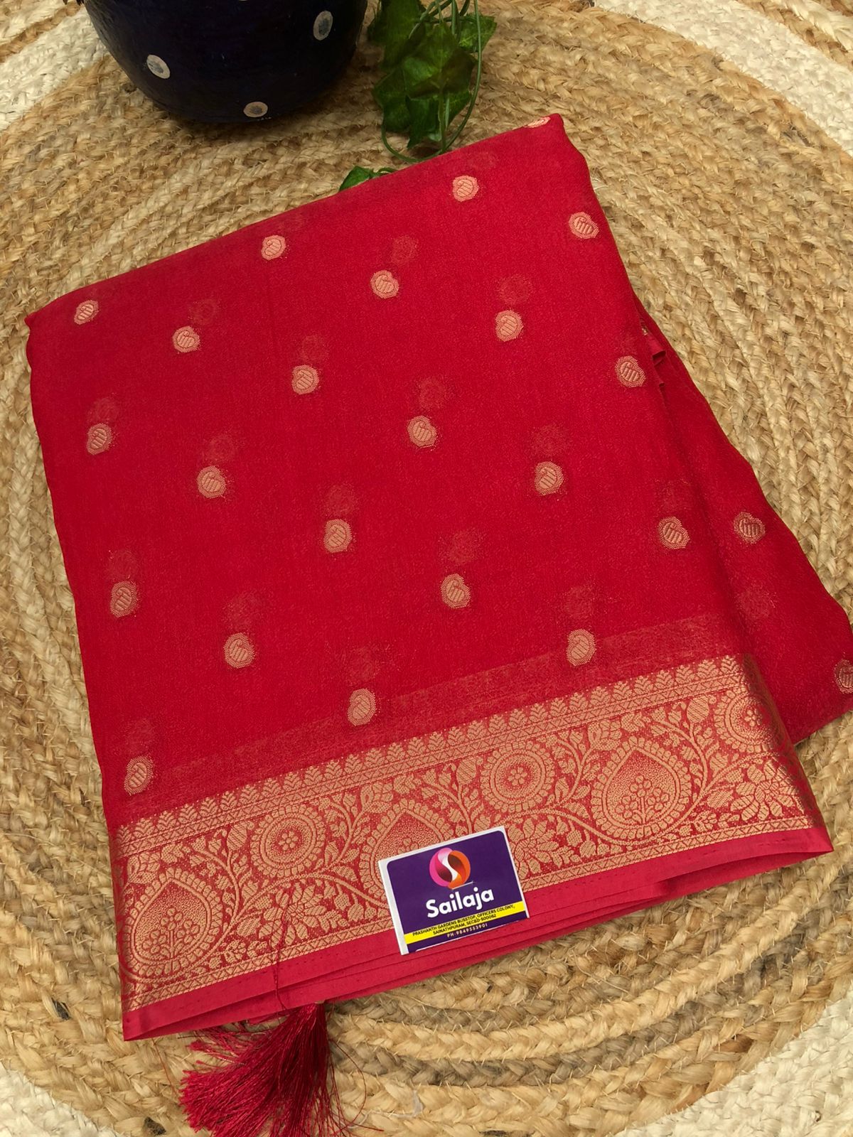 Khadi Georgette Sarees