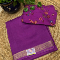 Premium Quality Binny Crepe Silk Saree