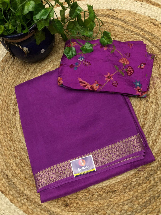 Premium Quality Binny Crepe Silk Saree