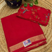 Premium Quality Binny Crepe Silk Saree