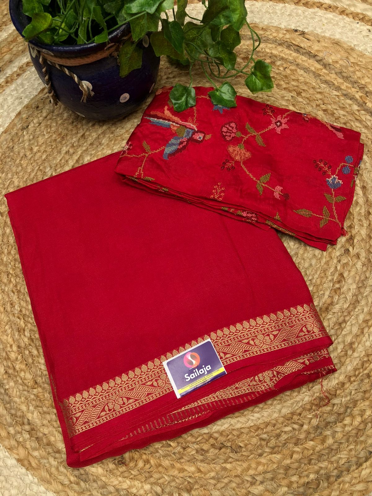 Premium Quality Binny Crepe Silk Saree