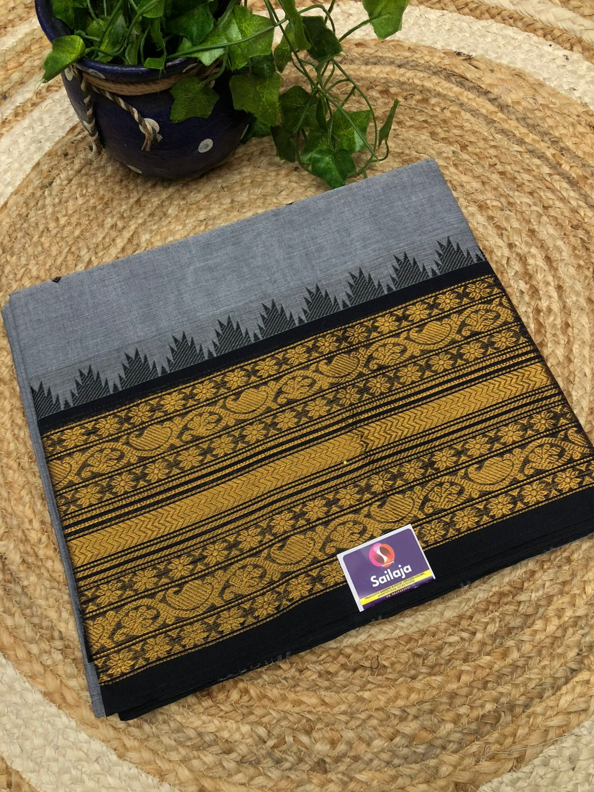 Kanchi Cotton Saree