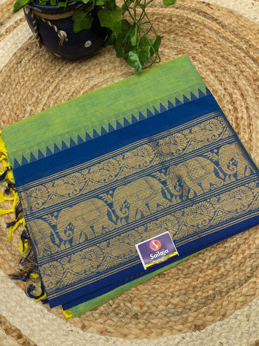 Kanchi Cotton Saree